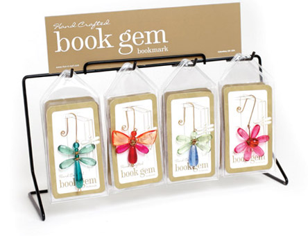 Book Gem 4 Hook Display