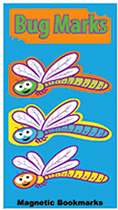 magnetic bookmark - dragonfly