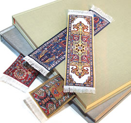 Oriental Carpet Bookmarks