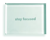 stay focused